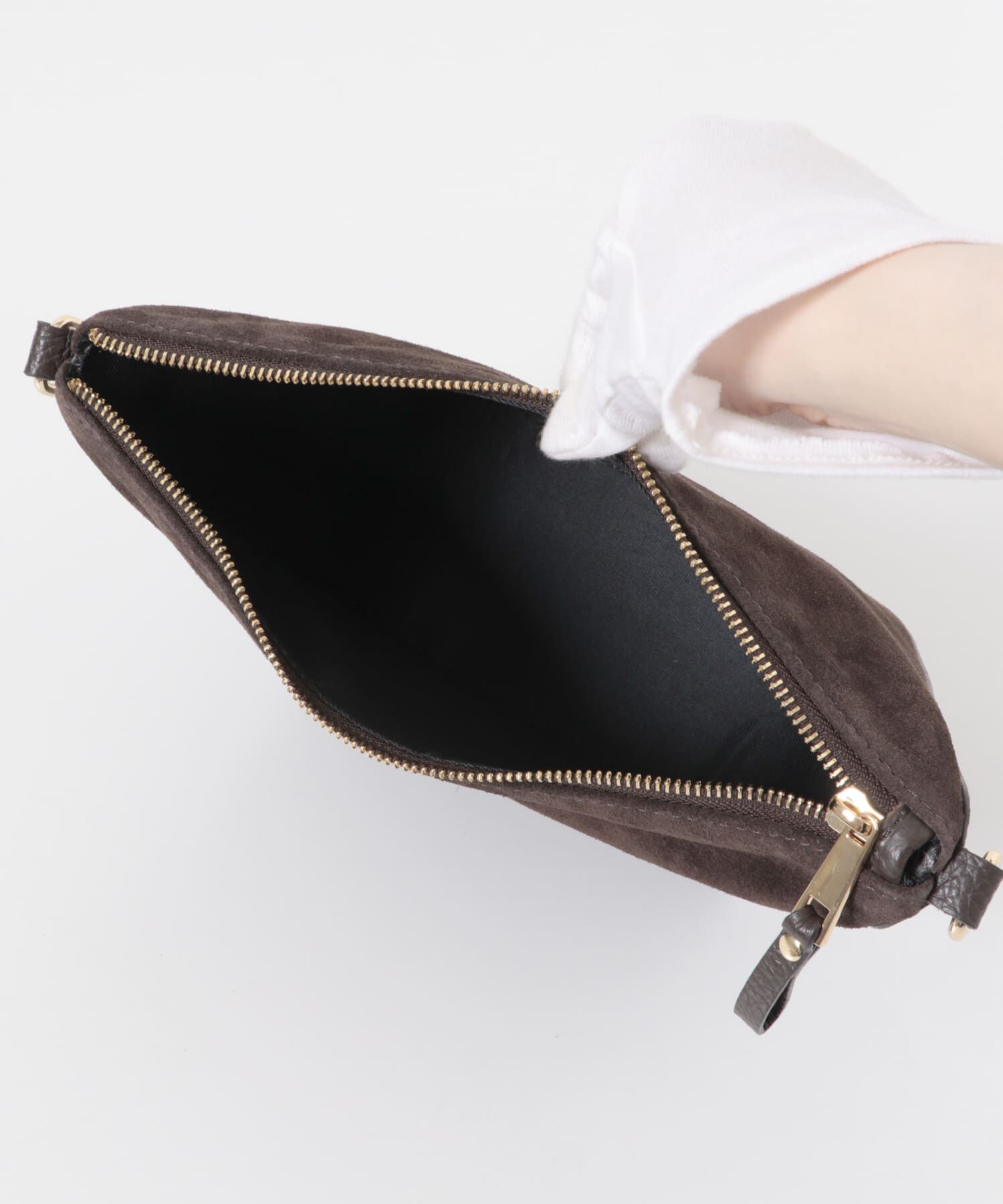 URBAN RESEARCH ROSSO「AULENTTI　スエード2WAYBAG」|ショルダー・メッセンジャー|