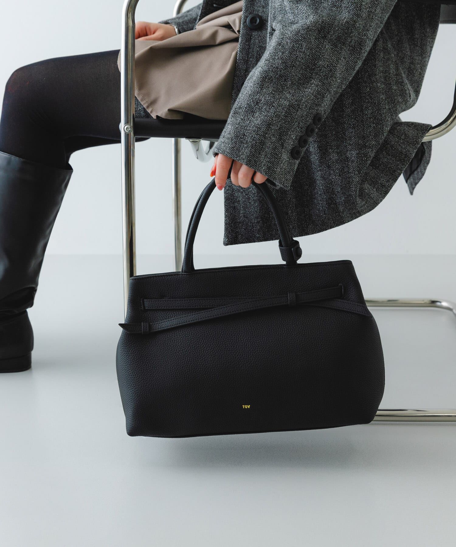 RODE SKO「tov　MIMI TOTE S」|トートバッグ|ブラック