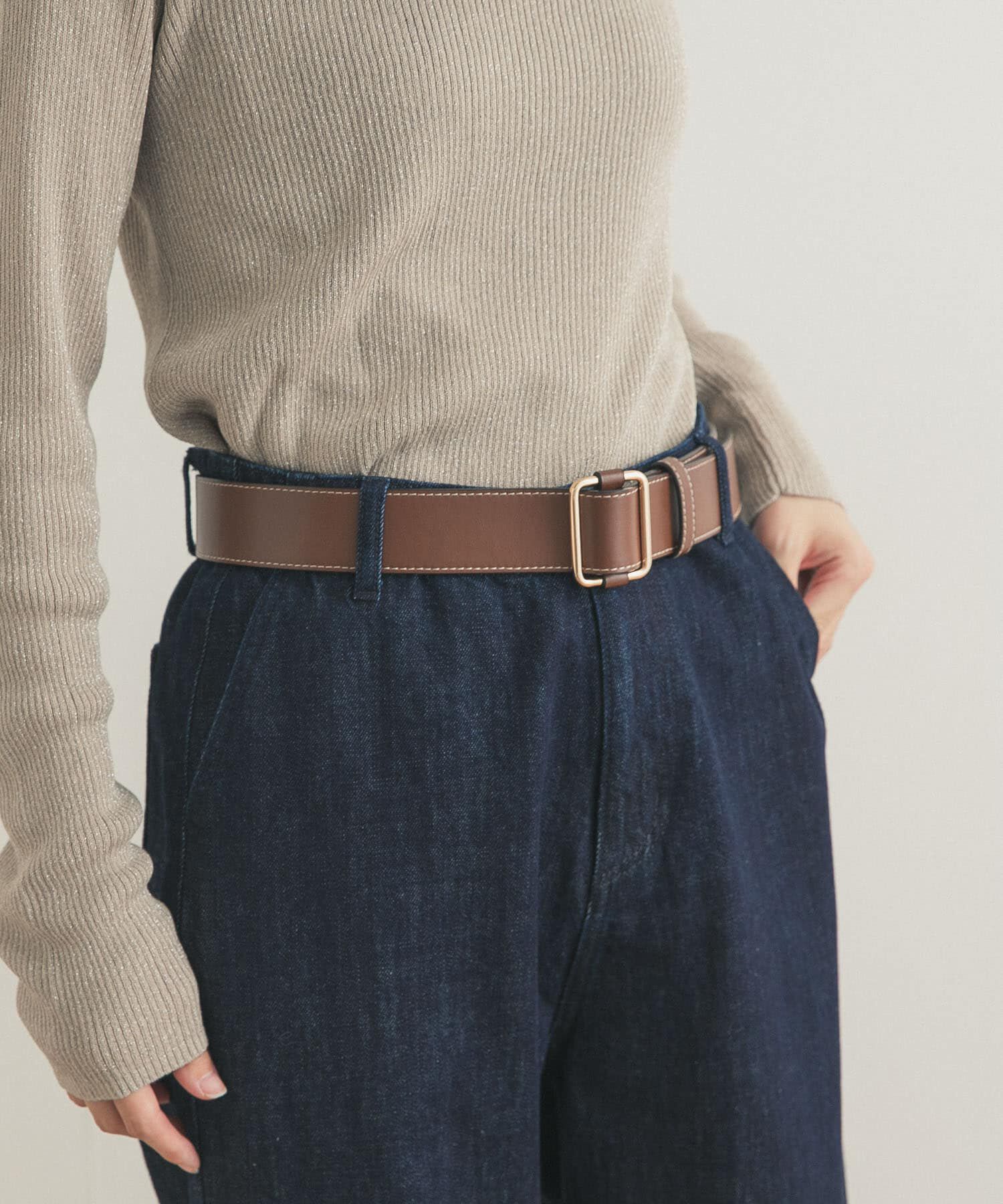 URBAN RESEARCH DOORS「ステッチベルト」|ベルト|