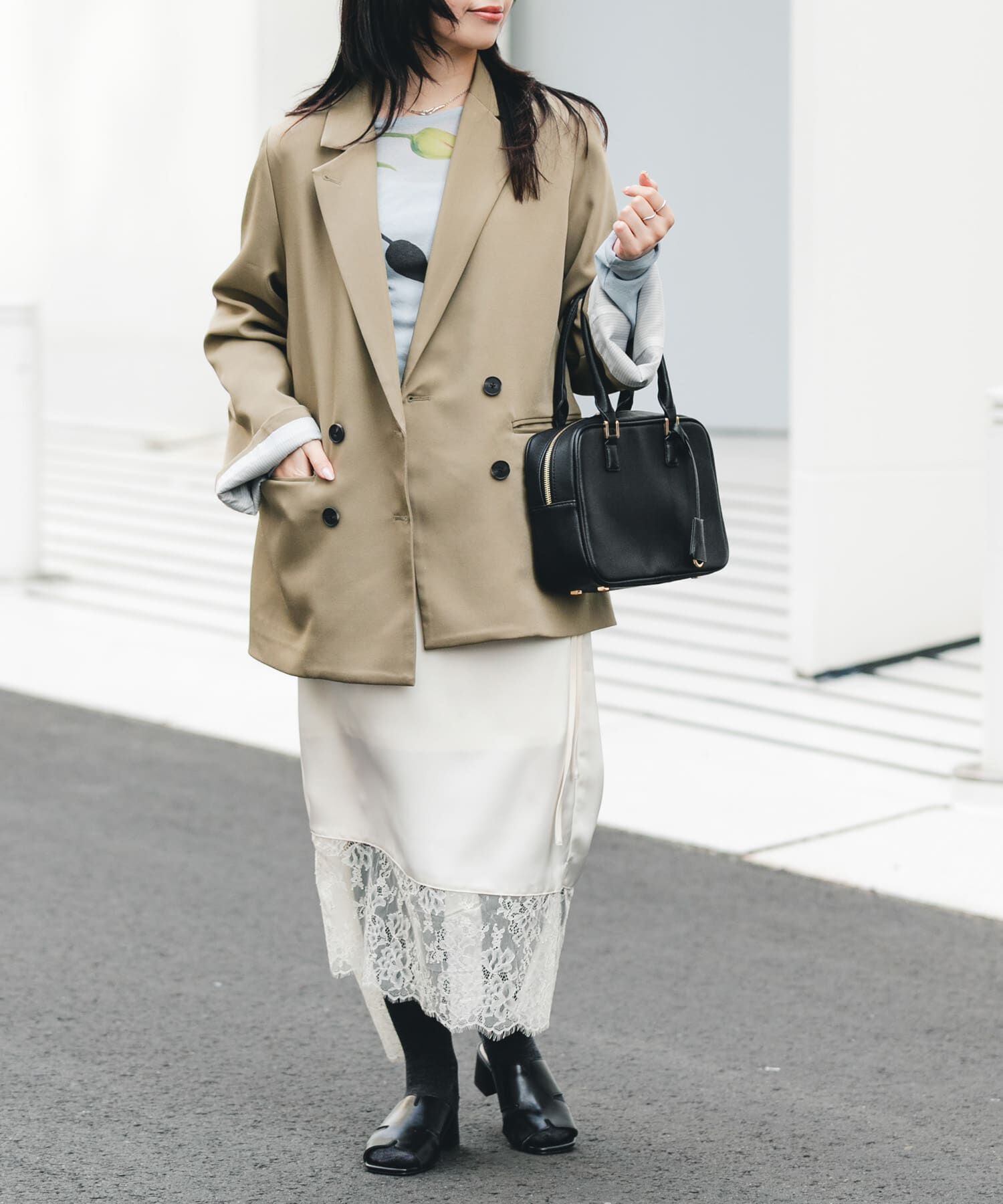 RODE SKO「3セットチャームボストンバッグ」|ボストンバッグ|