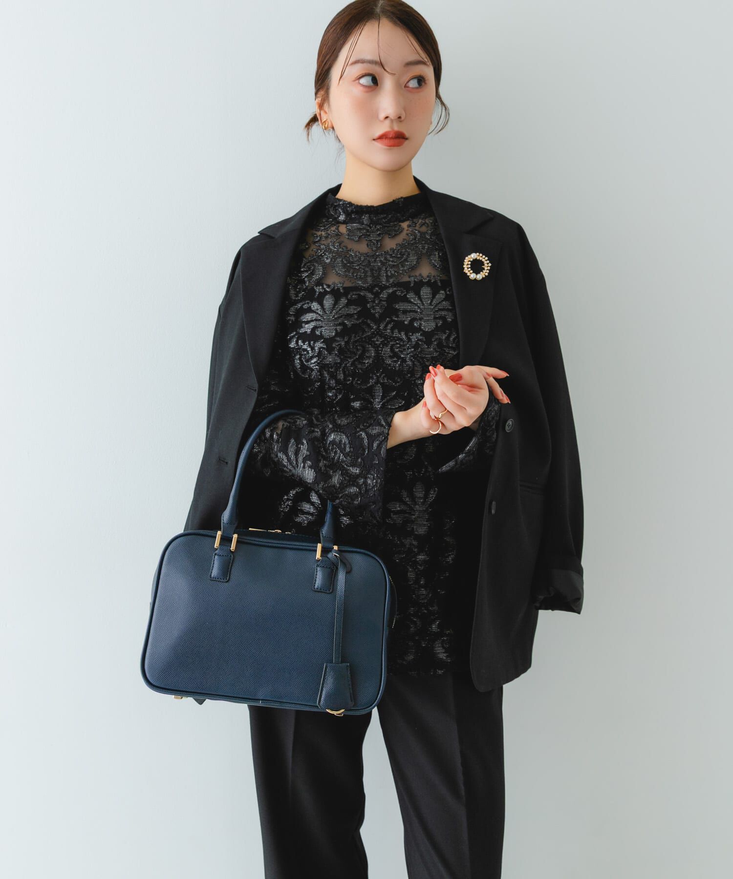 RODE SKO「3セットチャームボストンバッグ」|ボストンバッグ|