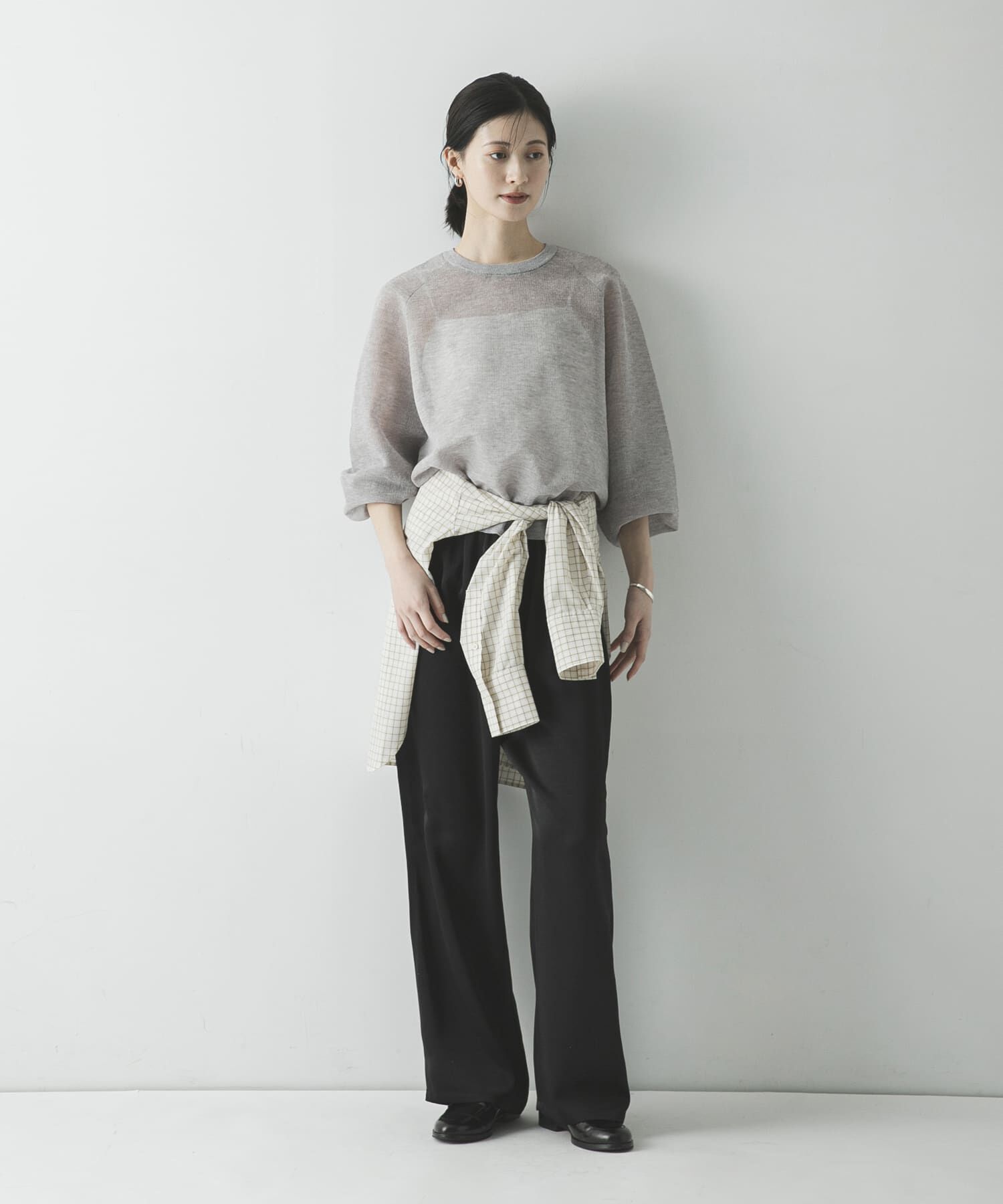 URBAN RESEARCH「サテンイージーセミフレアパンツ」|その他|