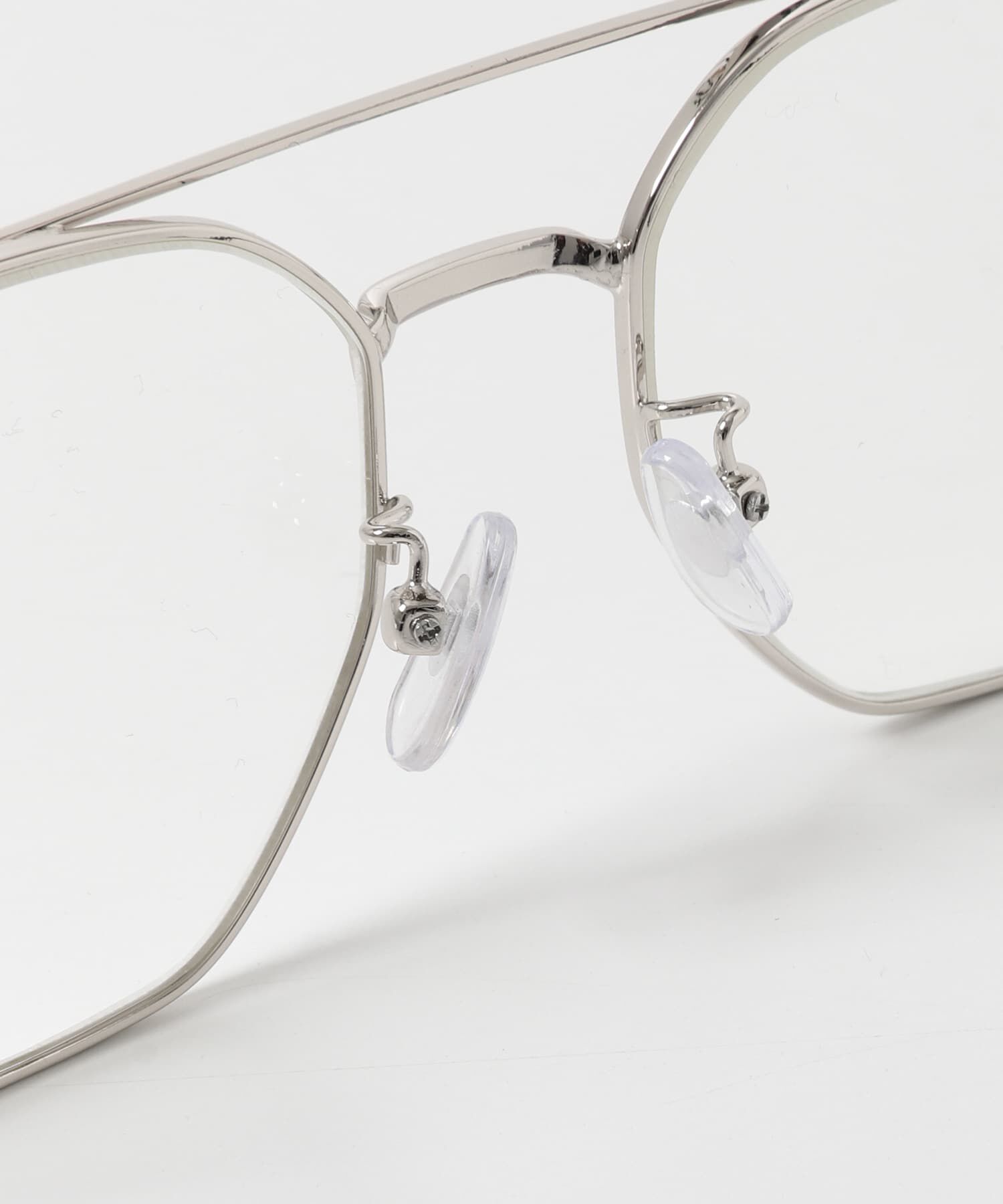 SMELLY「ダブルブリッジダテメガネ」|メガネ|