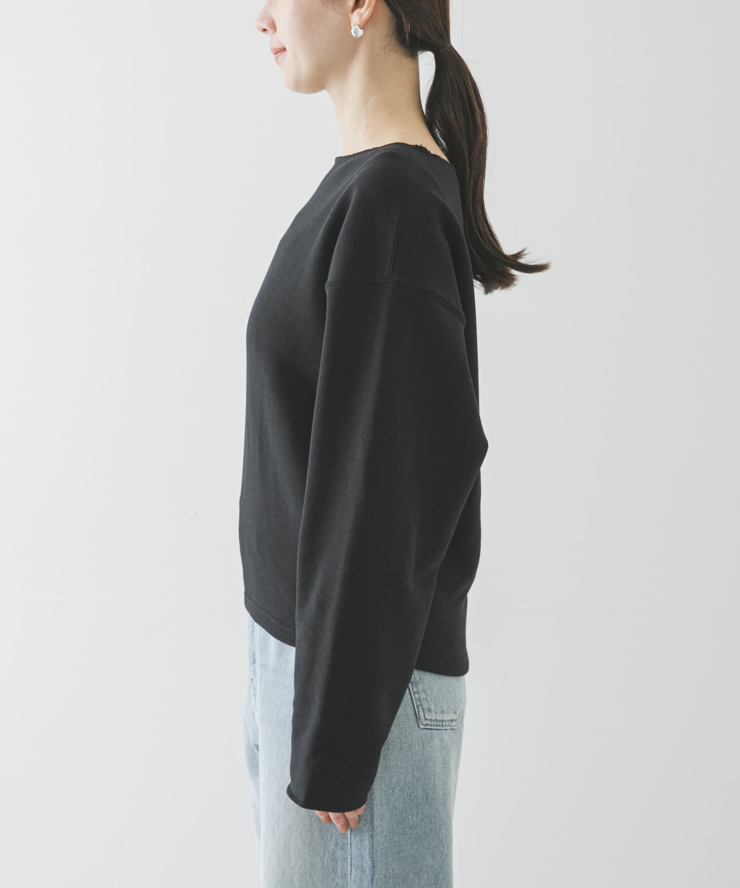 URBAN RESEARCH「カットオフショートスウェット」|スウェット・ジャージ|