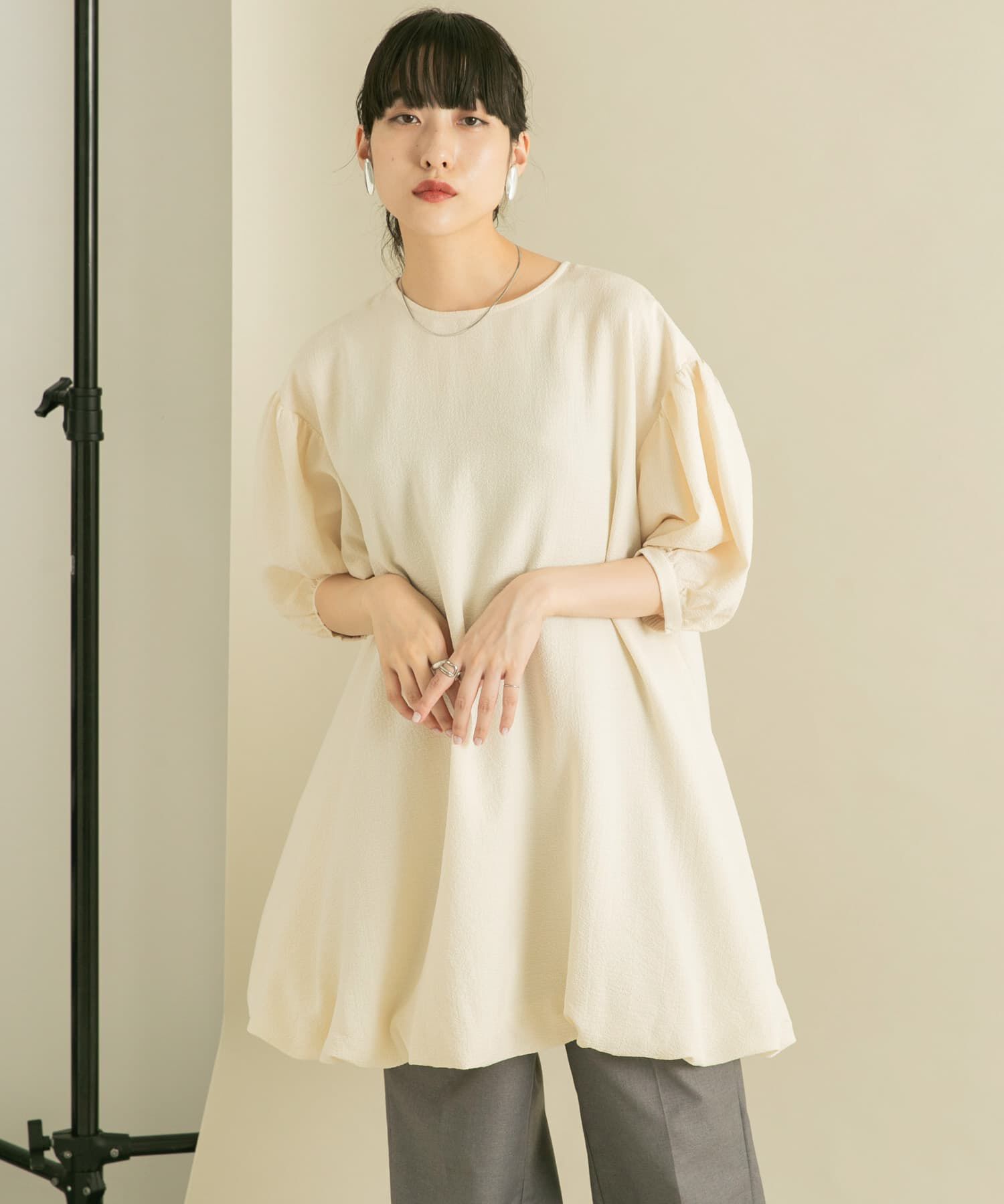  「バルーンミニワンピース」|ワンピース|