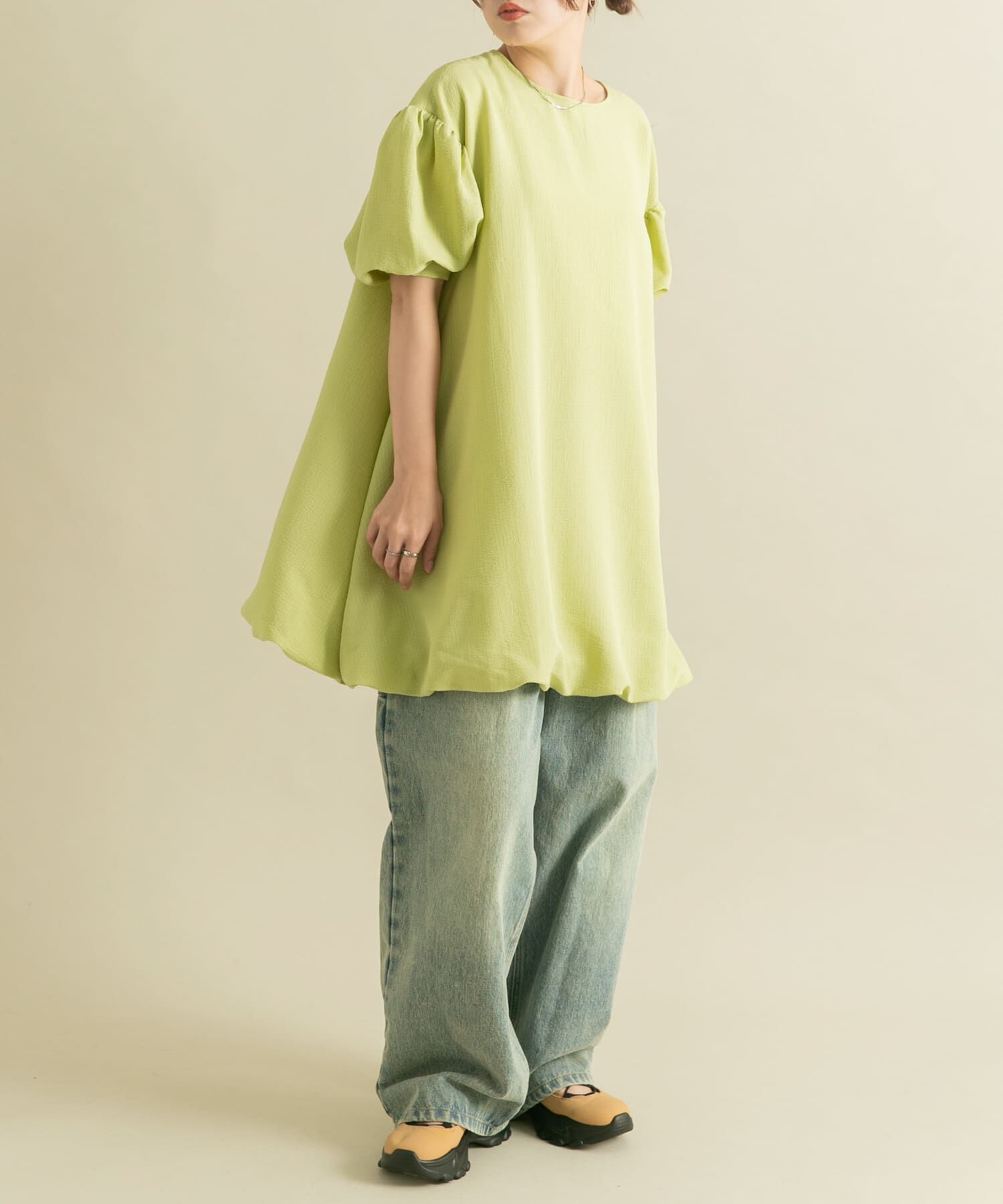  「バルーンミニワンピース」|ワンピース|