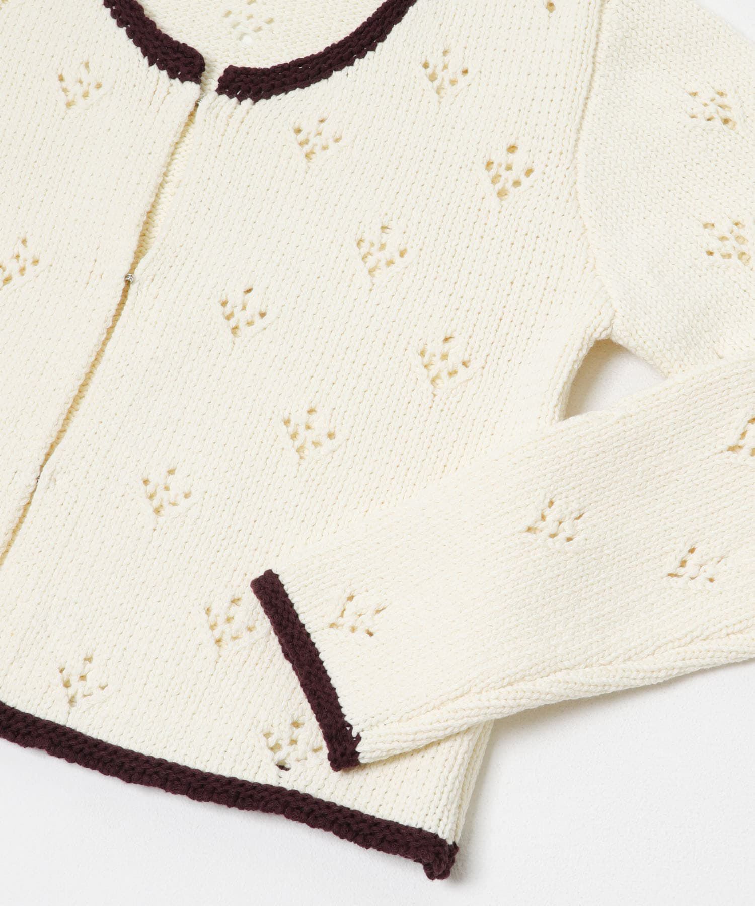  「アイレットコンパクトカーディガン」|カーディガン|