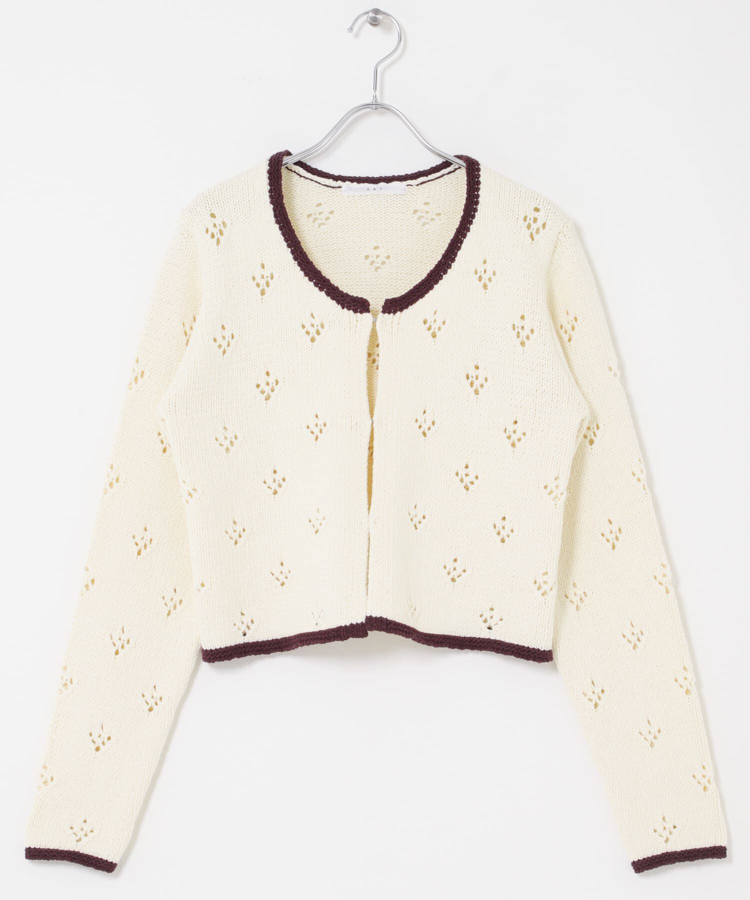  「アイレットコンパクトカーディガン」|カーディガン|