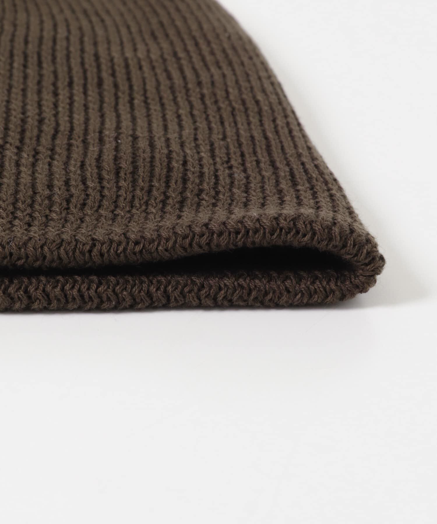  「リブニットビーニー」|ニット帽|