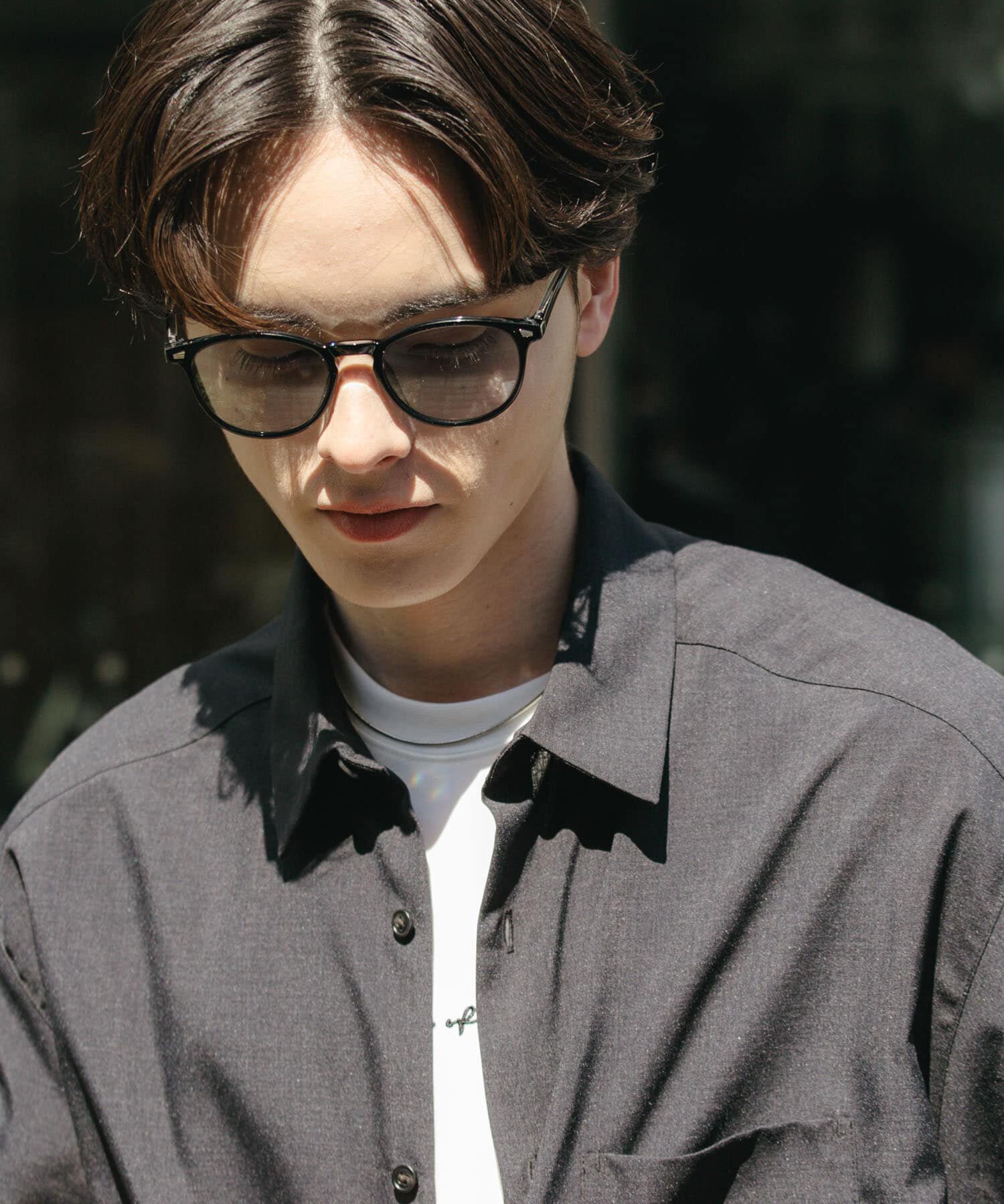 SENSE OF PLACE by URBAN RESEARCH「ボスリントンサングラス」|メガネ|ブラック