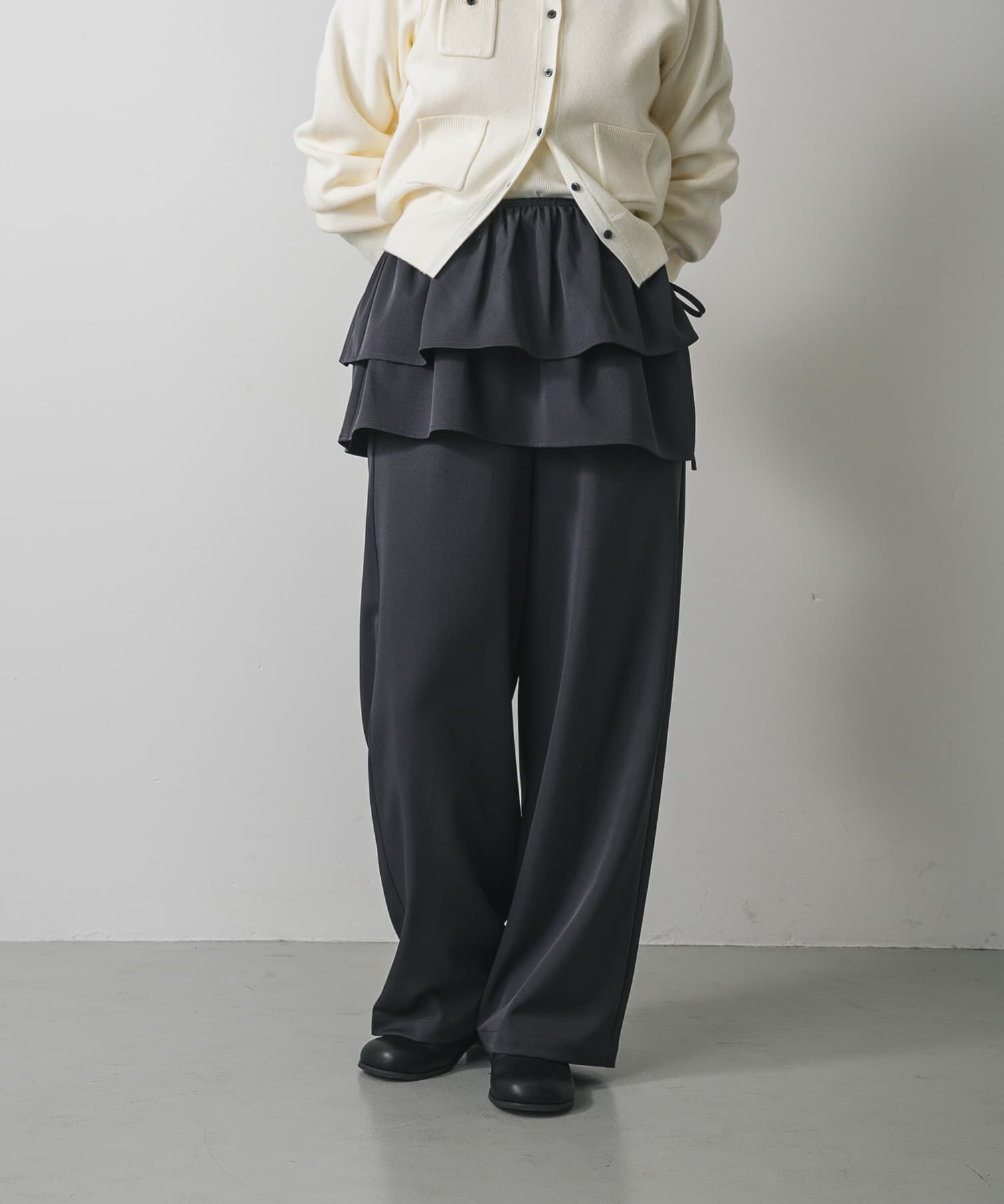 SENSE OF PLACE by URBAN RESEARCH「マルチウェイフリルレイヤードパンツ」|その他|