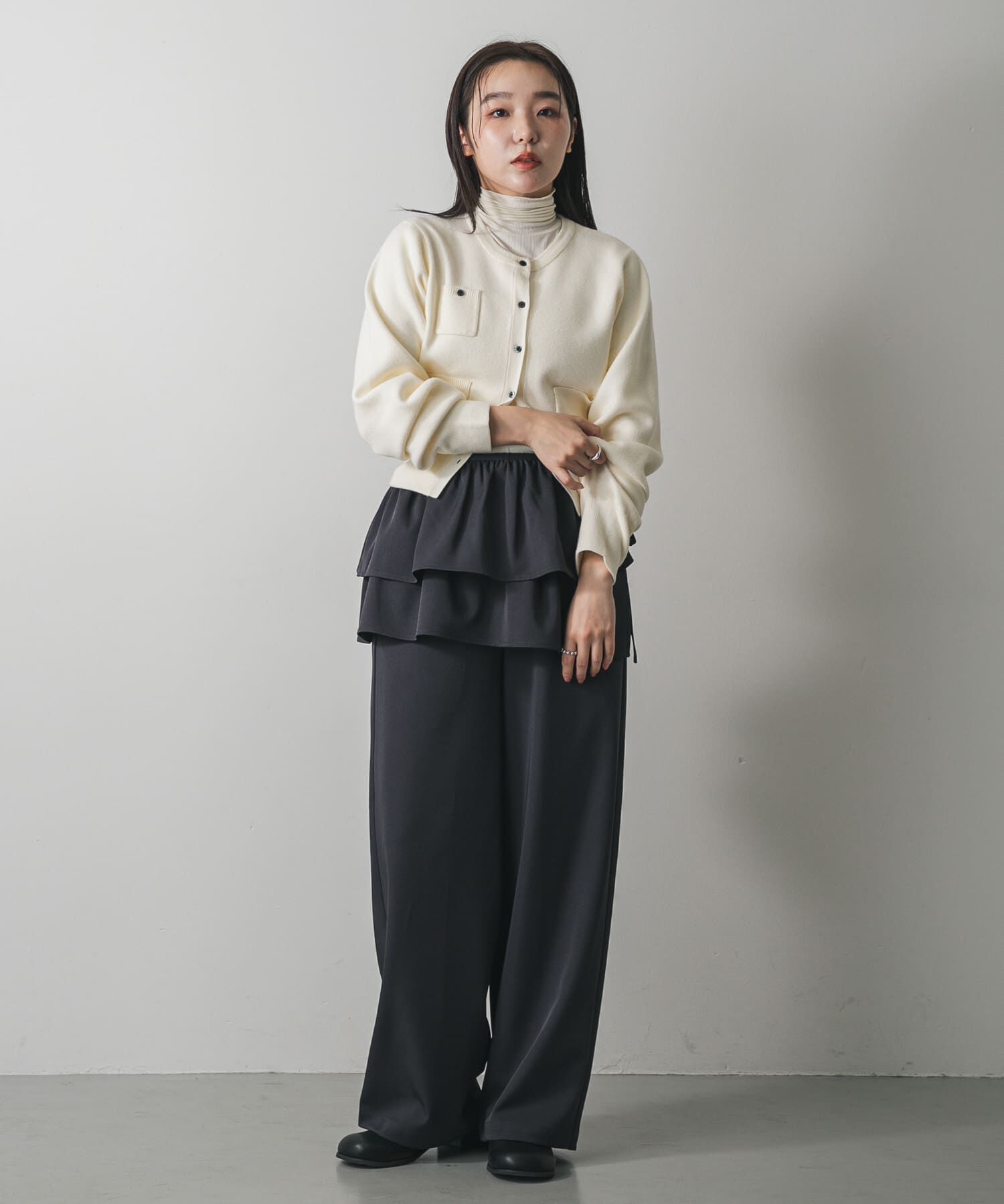 SENSE OF PLACE by URBAN RESEARCH「マルチウェイフリルレイヤードパンツ」|その他|