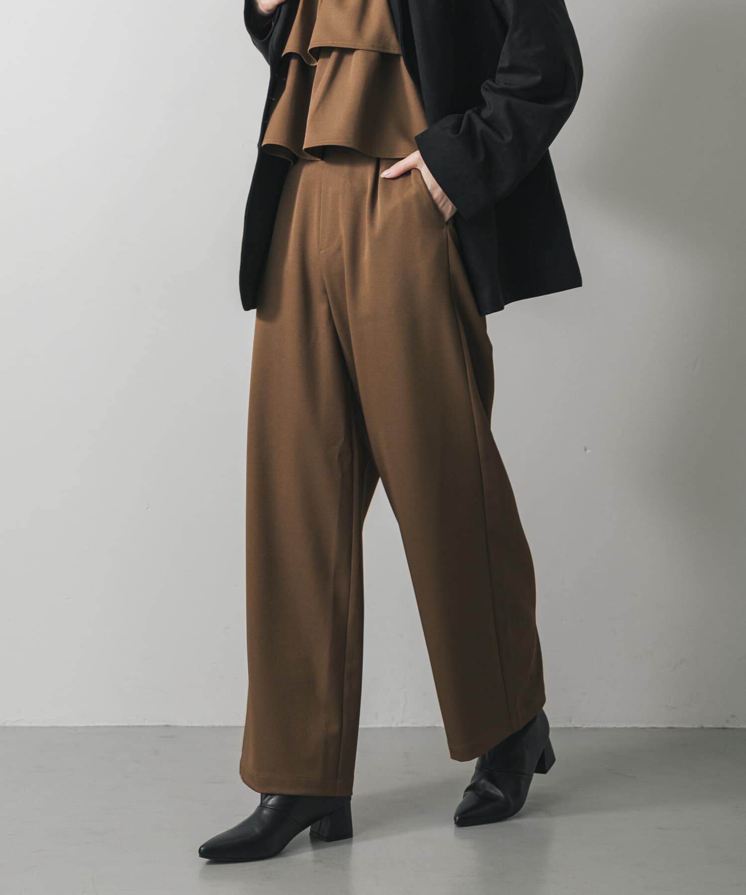 SENSE OF PLACE by URBAN RESEARCH「マルチウェイフリルレイヤードパンツ」|その他|