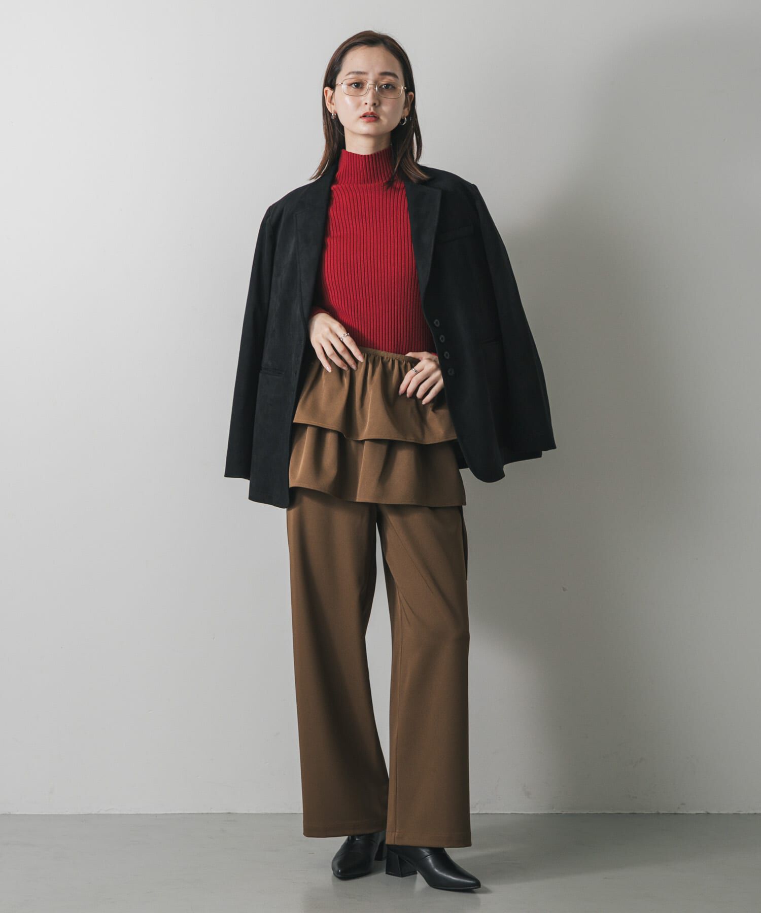 SENSE OF PLACE by URBAN RESEARCH「マルチウェイフリルレイヤードパンツ」|その他|