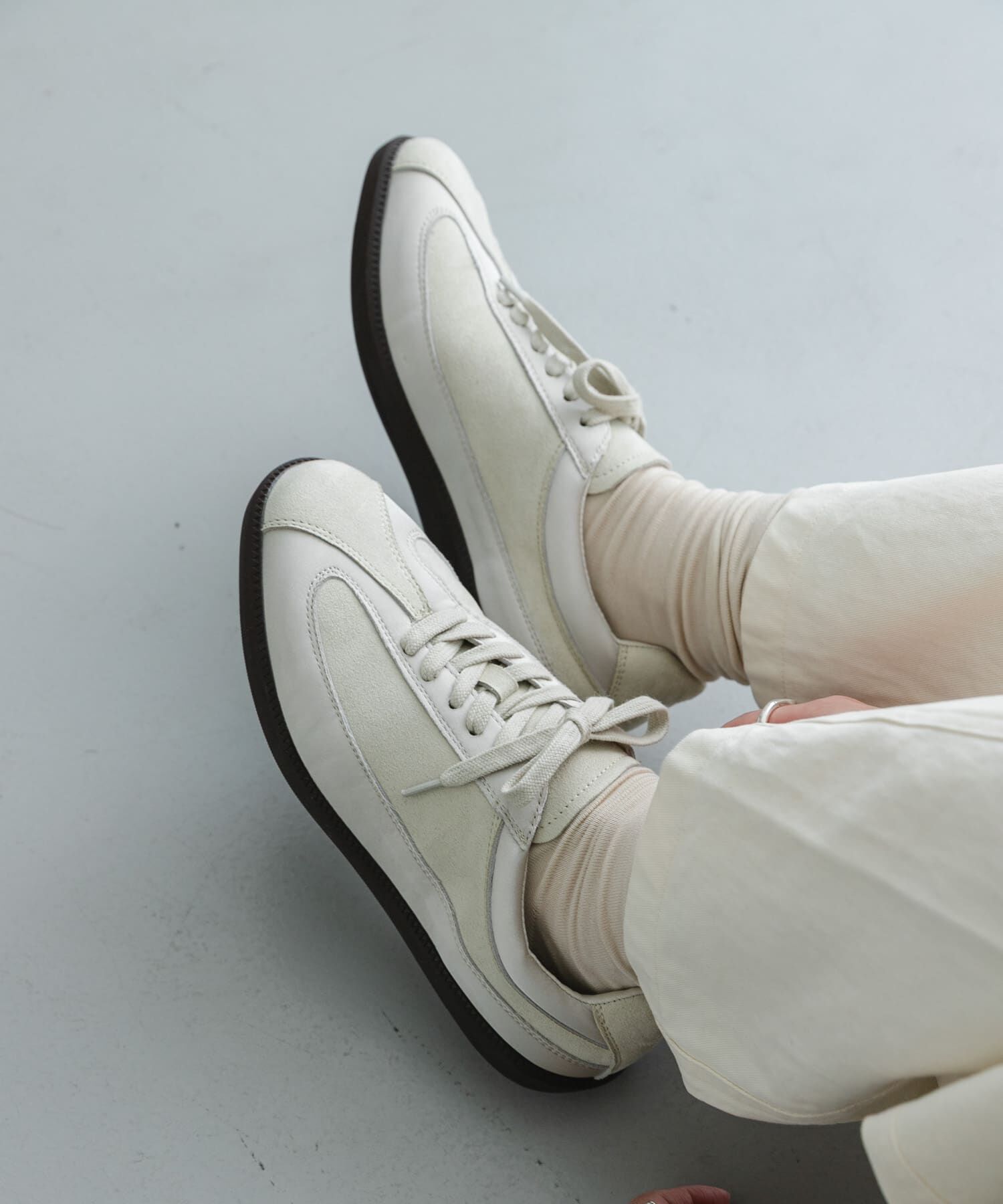 SENSE OF PLACE by URBAN RESEARCH「『抗菌/消臭』コンビジャーマントレーナースニーカー」|スニーカー|