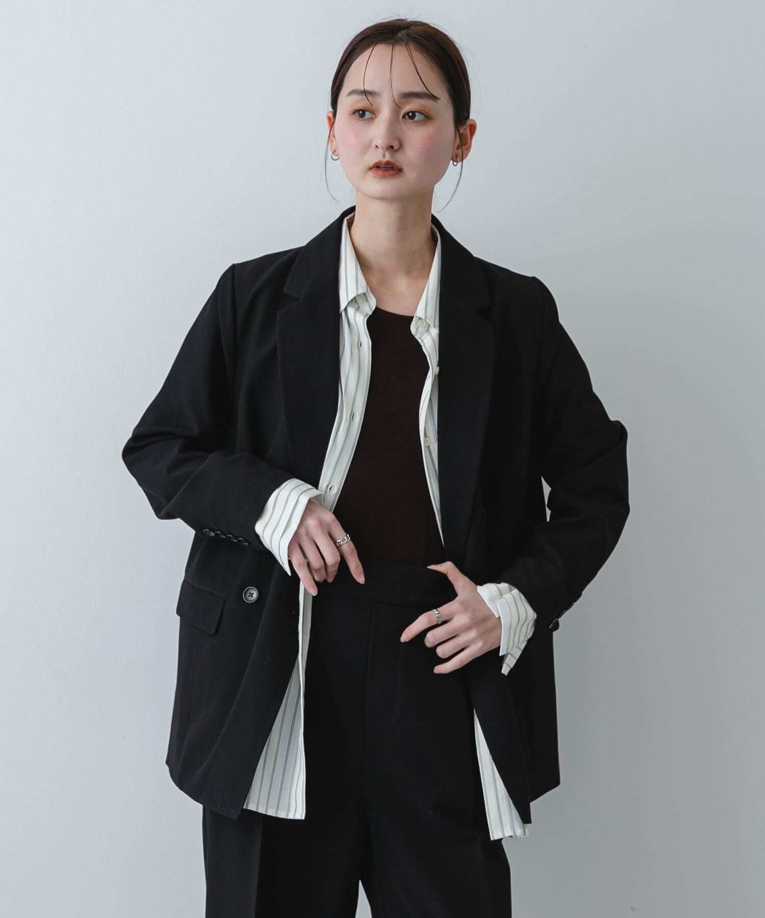 SENSE OF PLACE by URBAN RESEARCH「『イージーケア』ダブルテーラードジャケット」|その他|