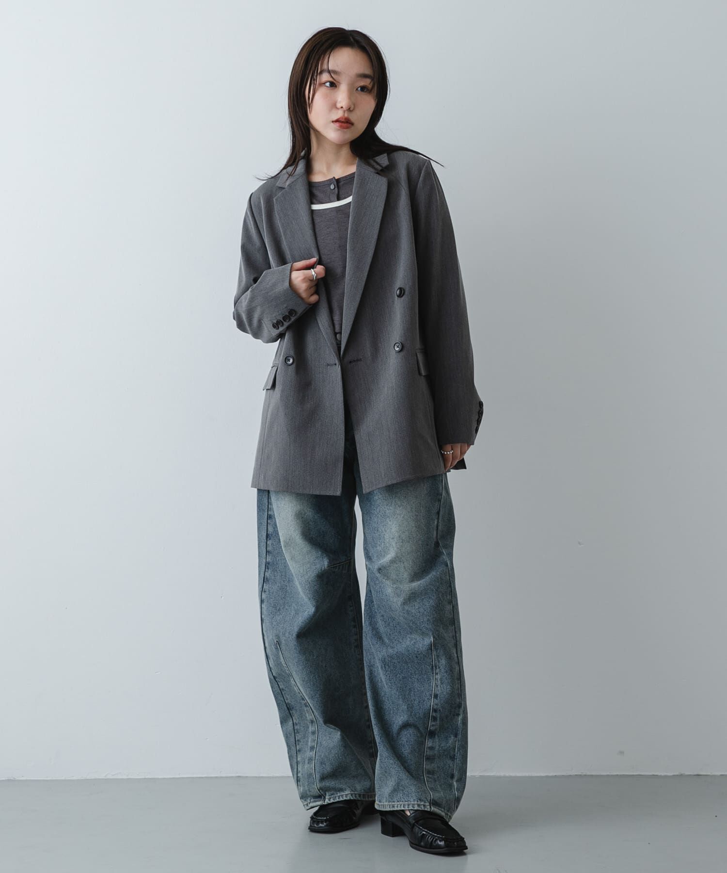 SENSE OF PLACE by URBAN RESEARCH「『イージーケア』ダブルテーラードジャケット」|その他|