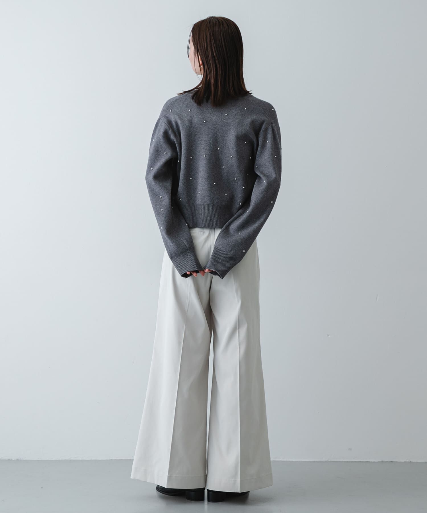 SENSE OF PLACE by URBAN RESEARCH「『洗濯可』ボールビーズカーディガン」|カーディガン|