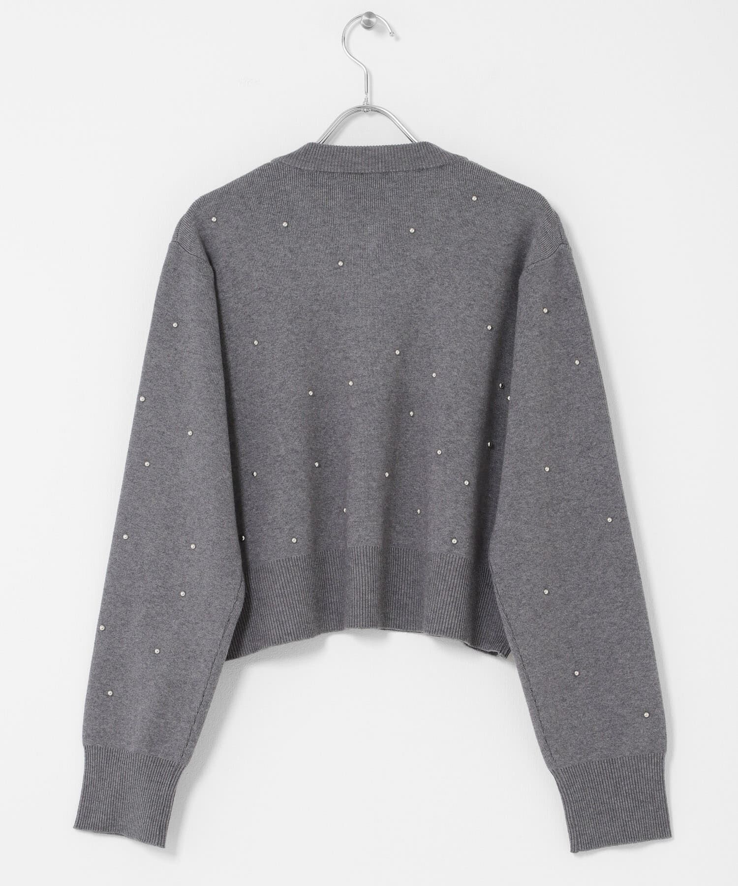 SENSE OF PLACE by URBAN RESEARCH「『洗濯可』ボールビーズカーディガン」|カーディガン|