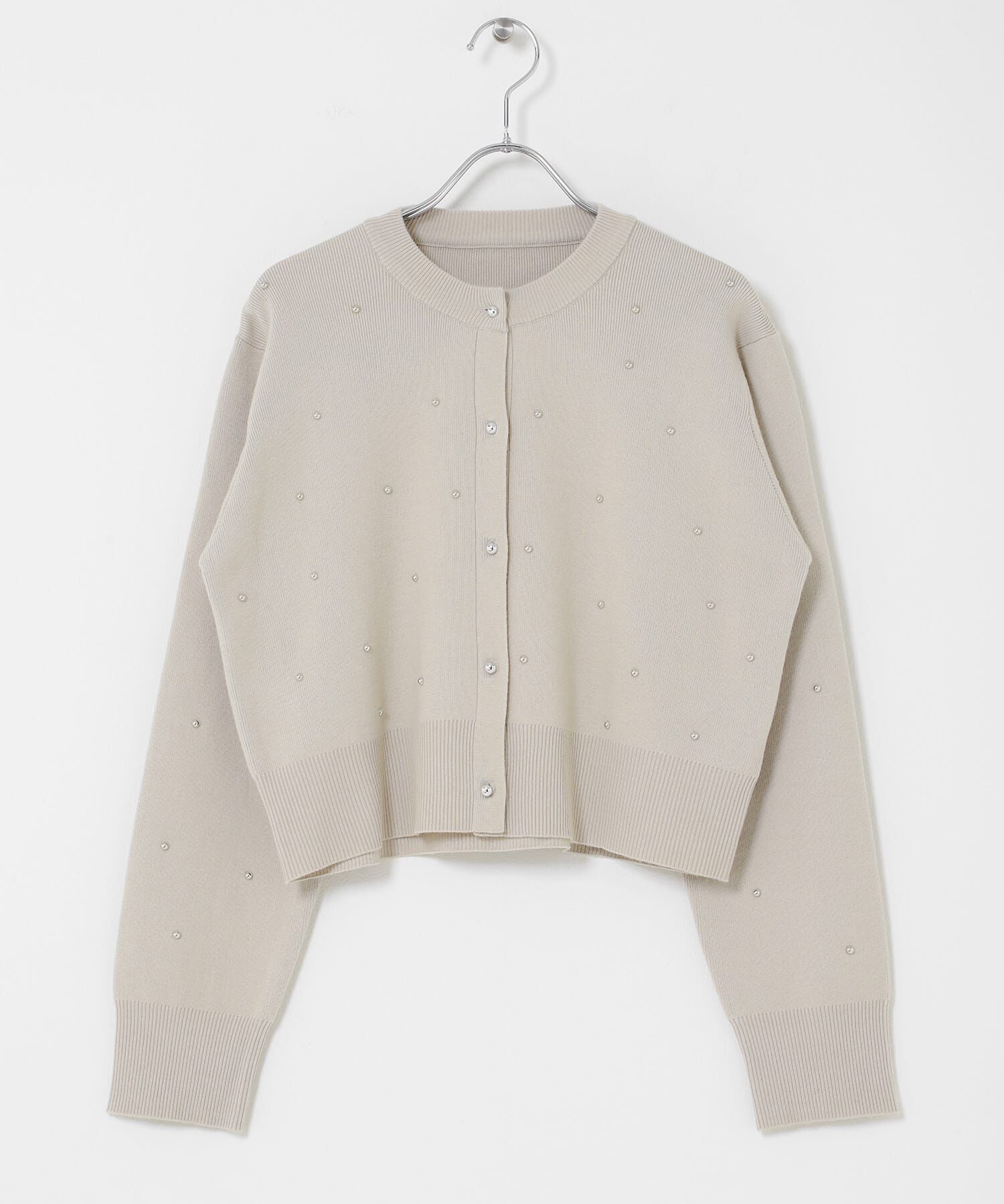 SENSE OF PLACE by URBAN RESEARCH「『洗濯可』ボールビーズカーディガン」|カーディガン|