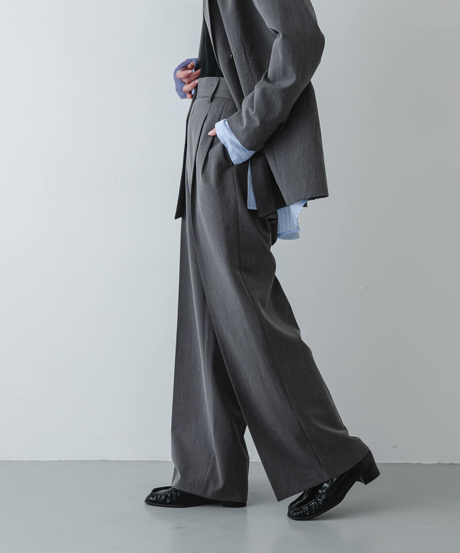 SENSE OF PLACE by URBAN RESEARCH「『XS,TALLサイズ/WEB限定』『イージーケア』ワイドイージーパンツ」|その他|