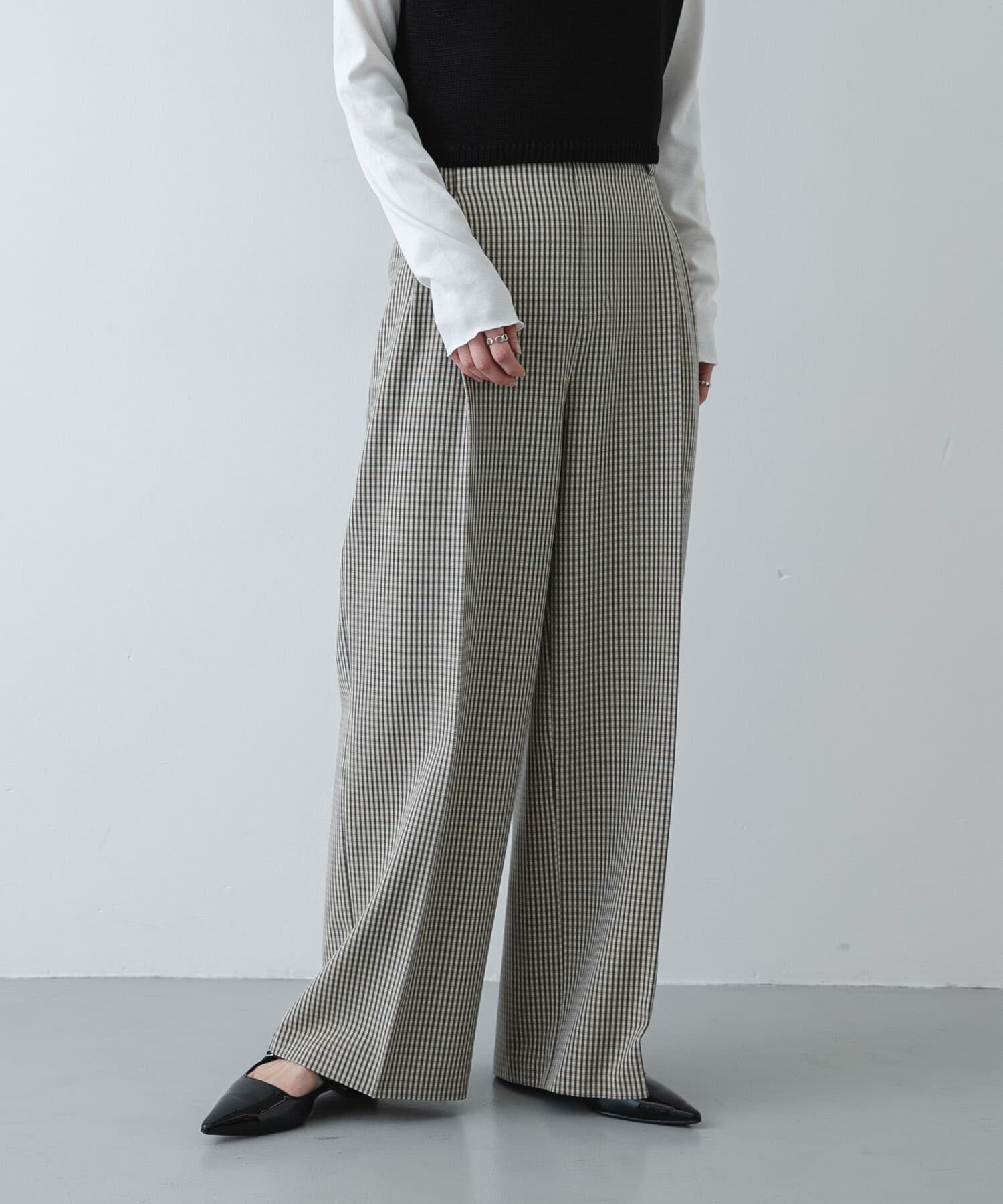 SENSE OF PLACE by URBAN RESEARCH「『XS,TALLサイズ/WEB限定』『イージーケア』ワイドイージーパンツ」|その他|