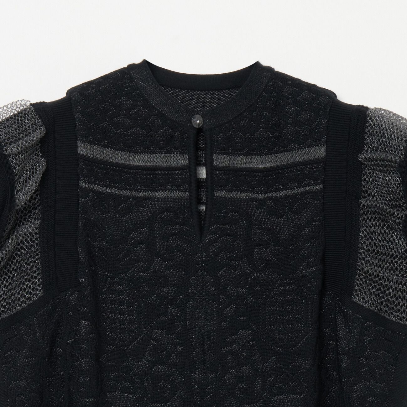  「boussole LACE JACQUARD 2WAY DRESS」|ワンピース|