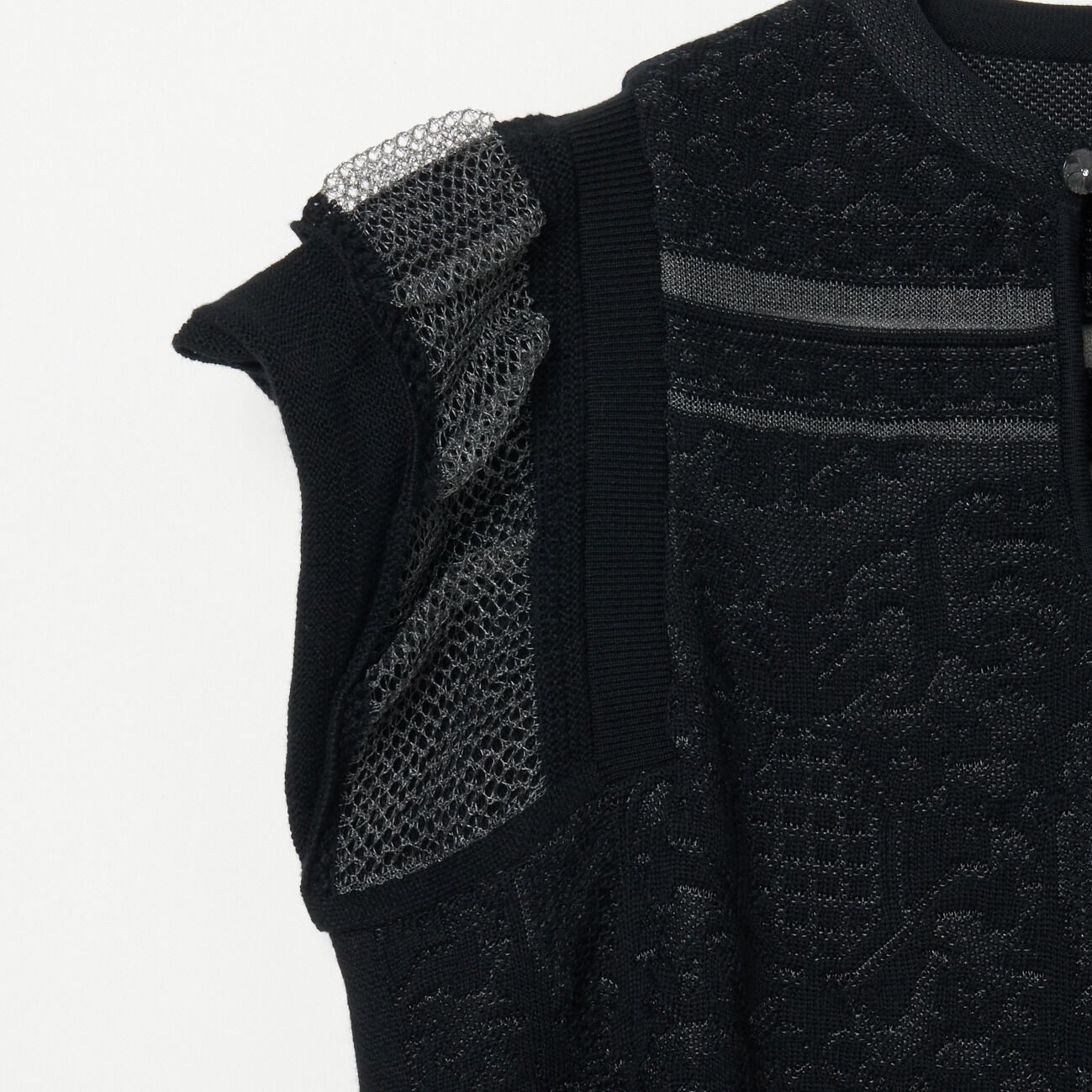  「boussole LACE JACQUARD 2WAY DRESS」|ワンピース|