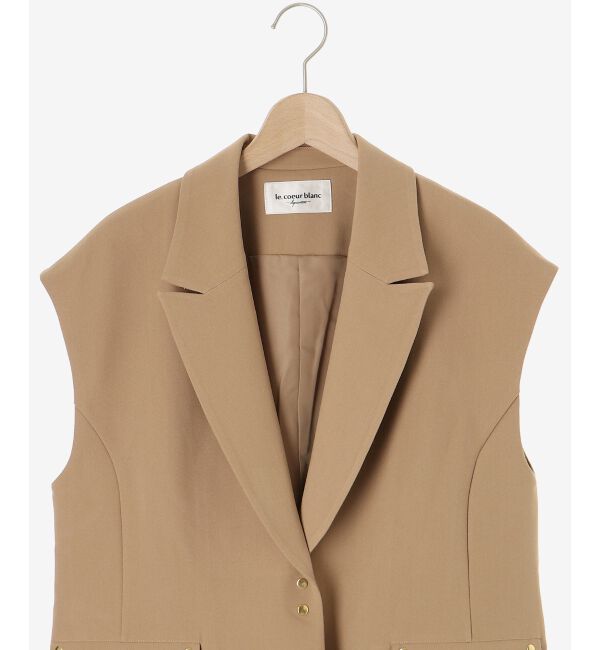 le.coeur blanc「テーラードジレ」|その他|