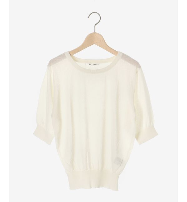  「《WEB限定アイテム》ウォッシャブルクルーネックニット」|ニット・セーター|