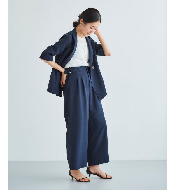  「《WEB限定アイテム》ウォッシャブルクルーネックニット」|ニット・セーター|