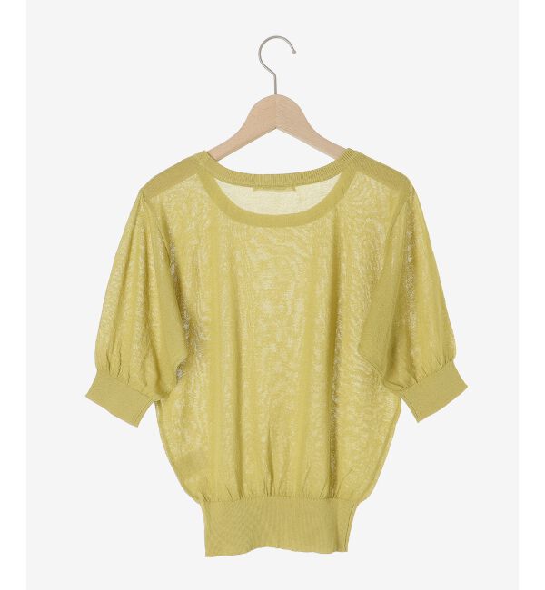  「《WEB限定アイテム》ウォッシャブルクルーネックニット」|ニット・セーター|