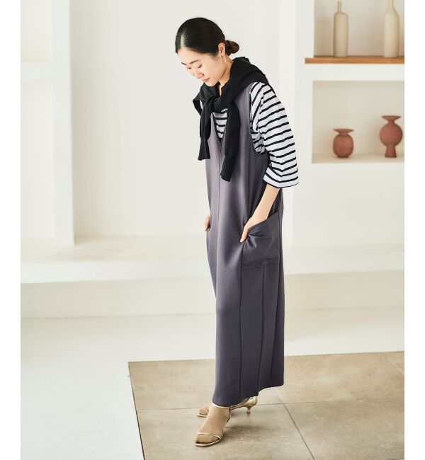 le.coeur blanc「ダンボール2WAYジャンスカ」|ジャンパースカート|