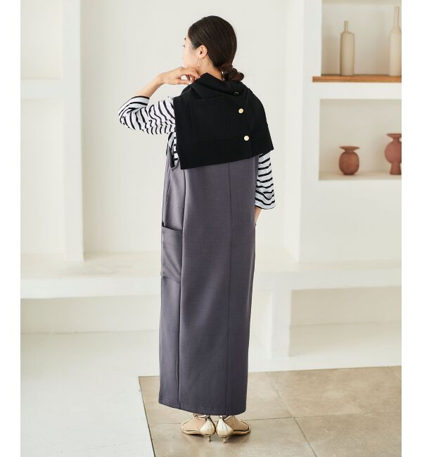 le.coeur blanc「ダンボール2WAYジャンスカ」|ジャンパースカート|