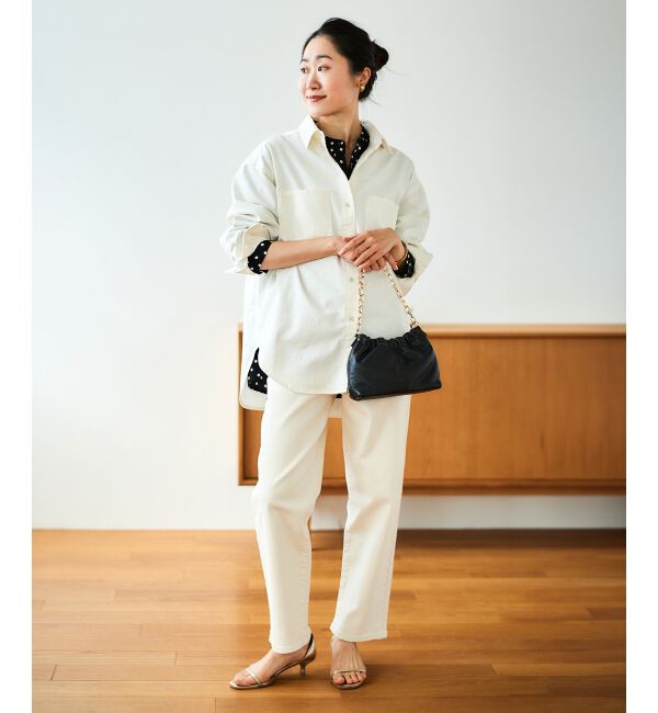 le.coeur blanc「AULENTTIギャザー2WAYショルダー」|ショルダー・メッセンジャー|