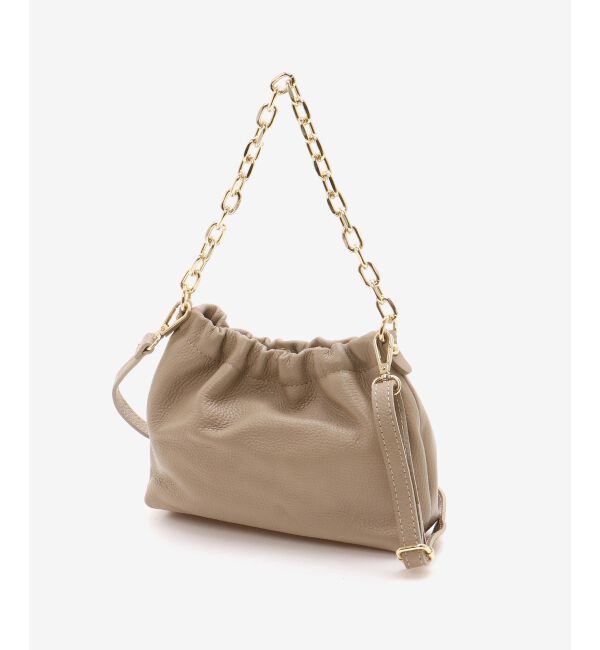 le.coeur blanc「AULENTTIギャザー2WAYショルダー」|ショルダー・メッセンジャー|