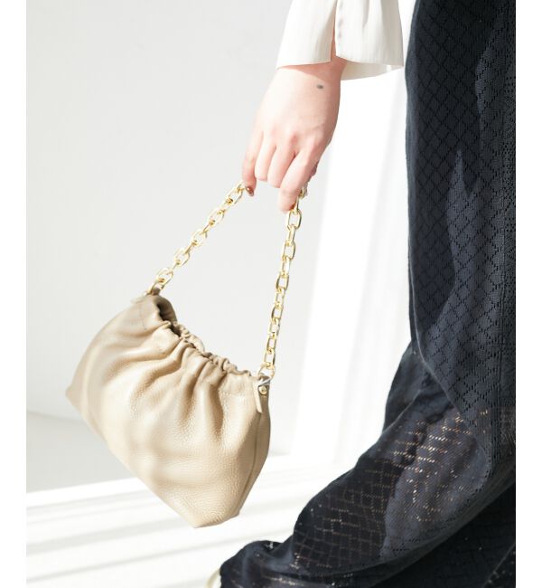 le.coeur blanc「AULENTTIギャザー2WAYショルダー」|ショルダー・メッセンジャー|