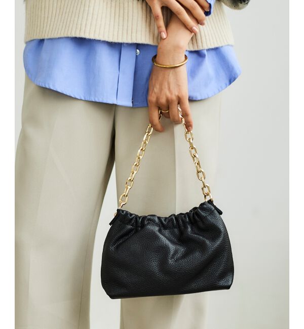 le.coeur blanc「AULENTTIギャザー2WAYショルダー」|ショルダー・メッセンジャー|