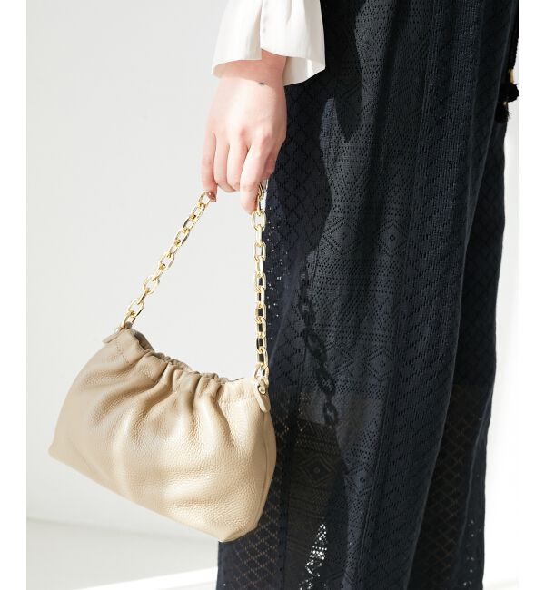 le.coeur blanc「AULENTTIギャザー2WAYショルダー」|ショルダー・メッセンジャー|