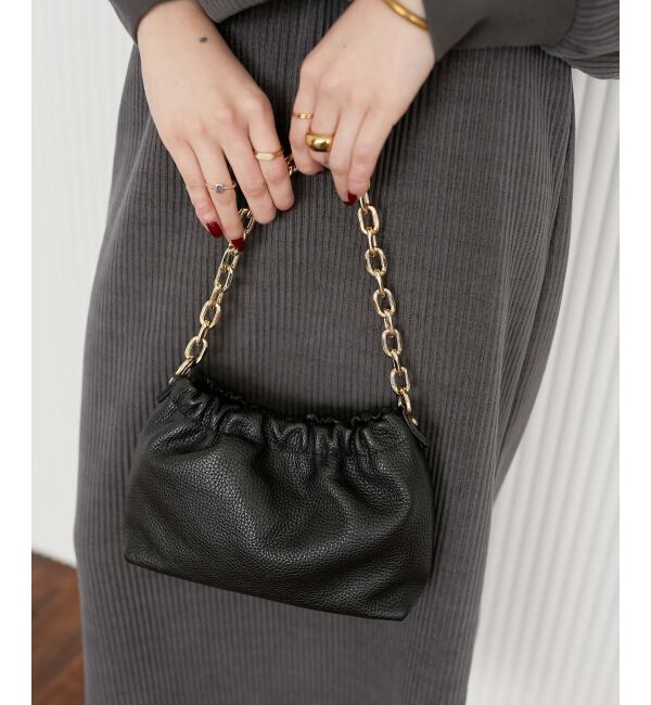 le.coeur blanc「AULENTTIギャザー2WAYショルダー」|ショルダー・メッセンジャー|