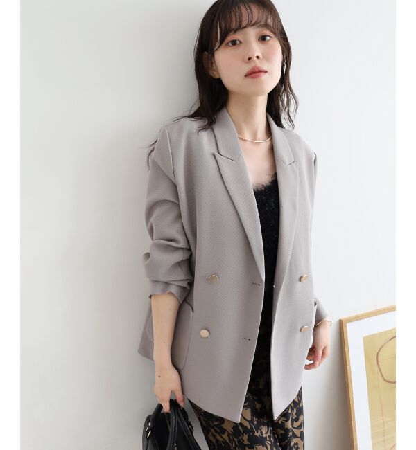 le.coeur blanc「メッシュダブルブレストジャケット」|その他|