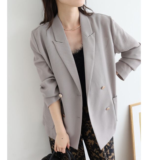 le.coeur blanc「メッシュダブルブレストジャケット」|その他|