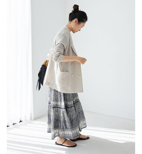 le.coeur blanc「メッシュダブルブレストジャケット」|その他|