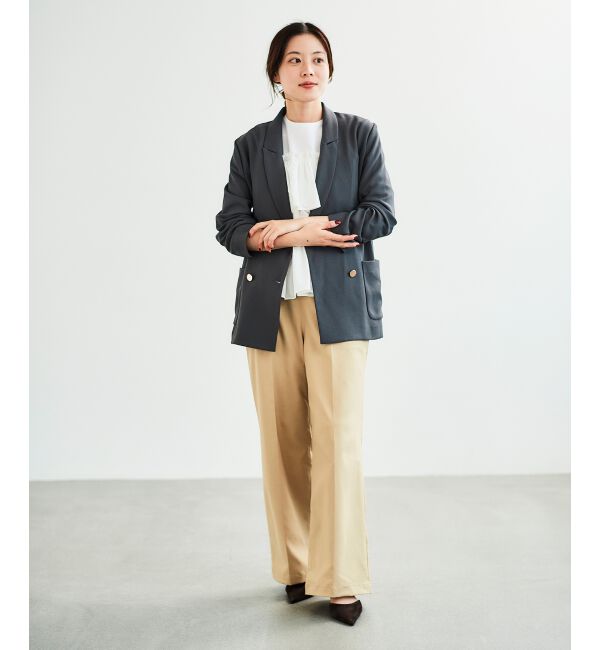 le.coeur blanc「メッシュダブルブレストジャケット」|その他|