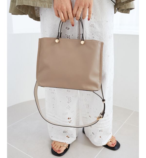 le.coeur blanc「軽量2wayショルダーバッグ」|ショルダー・メッセンジャー|ｸﾞﾚｰｼﾞｭ