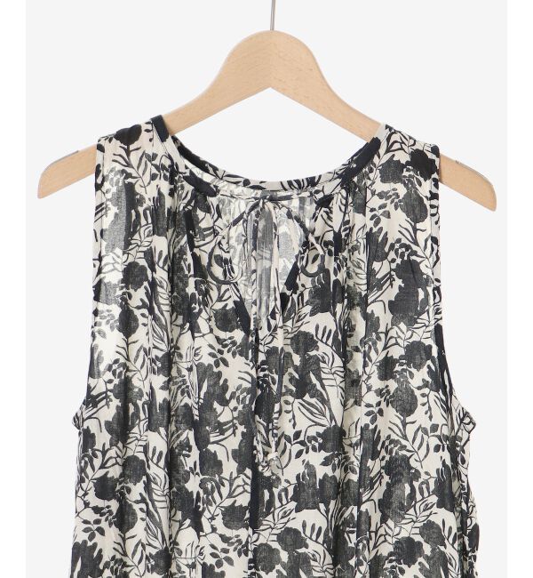  「《手洗い可能》Fanakaフラワーノースリワンピース」|ワンピース|