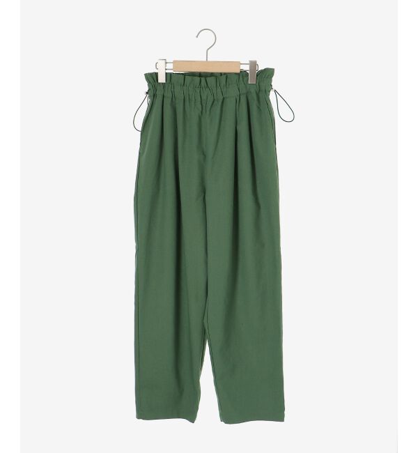 le.coeur blanc「《WEB限定アイテム》コットン麻ドロストイージーパンツ」|その他|