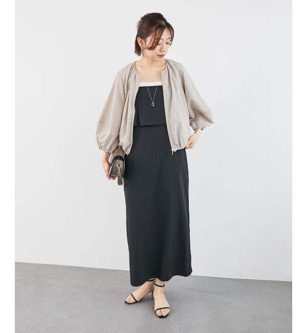  「RNストレッチキャミワンピース」|ワンピース|