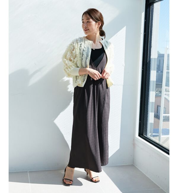  「フリンジニットカーディガン」|カーディガン|