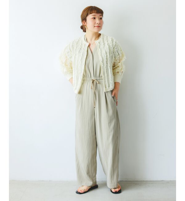  「フリンジニットカーディガン」|カーディガン|